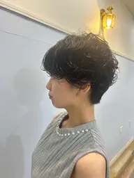 カット➕パーマ❣️うる艶トリートメント付き
