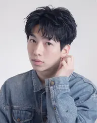【似合わせメンズカット+パーマ+トリートメント+ヘッドスパ】《パーマの嫌な匂い除去とパーマの持ちUPのフルケア》