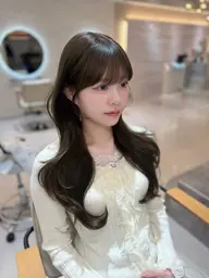 【*⋆❣️迷ったらコレ❣️⋆*】赤み消す✨透明感カラー ➕韓国風レイヤーカット✂️⸒⸒