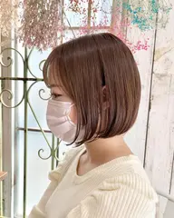 🧡カラー+髪質改善3stepハホニコトリートメント