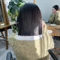 🌟平日限定🌟【髪質改善グロスinカラー】+【ケアトリートメント】🧡