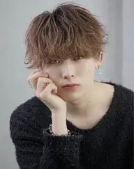 《メンズ限定》《ご新規様限定》💚メンズカット＋ブリーチ込ダブルカラー(シャンプートリートメント付)