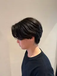 【men's限定】カット+流れる縮毛矯正