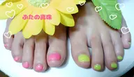 🌿✨️晩夏のフットネイル👣ベーシックコース✨ワンカラー🌟オフなし♪