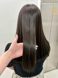 【ミニモ学割】うる艶グロスカラー+トリートメント