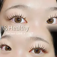 《&Healthy アンドヘルシー》💎 エクステ×パーマ 120本