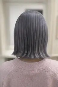 ケアブリーチ＋似合わせcut✂️＋オンカラー！　色持ちアップトリートメント✨　透明感カラー♫