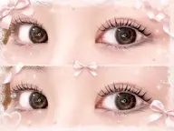 【️ナチュラルでかわいいならコレ✨】束感ナチュラルまつげパーマ🎀🖤ケラチントリートメント付🫧