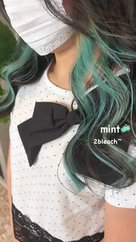 インナー+オンカラー🌈