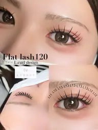 フラットラッシュ120本.⋆𝜗𝜚