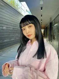 【💎地毛風♡うるツヤ💎】" ダメージ軽減 "後処理剤付きナチュラル縮毛矯正.°ʚ🎀ɞ°.