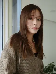 赤み消し透明感カラー🌿+似合わせカット+トリートメント