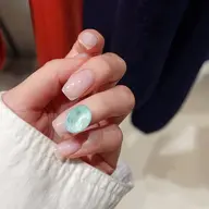 【 50%Off／付替オフ・入念甘皮ケア込 】Hand：クリアネイル