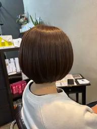 リタッチカラー(白髪染め対応)+うるつやトリートメント🍓