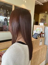 特許取得の髪質改善カラー✨&トリートメント
