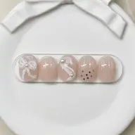 No.5🤎ニュアンスネイル