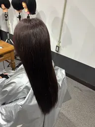 ワンカラー‪‪🎀🩵⚠︎︎特殊カラー、ブリーチ不可。