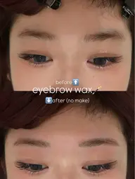 眉毛WAX[毛量調整・メイク込]