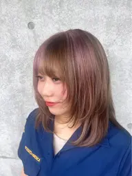 🫧カット+リタッチケアブリーチ+デザインカラー🫧