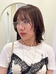 🉐	【店長/鍋田指名】似合わせカット＋5分で決まる髪質改善トリ ¥8.250→¥7,750