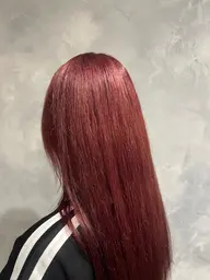 【根元を綺麗につなげて理想の髪色へ♪】ブリーチリタッチ+プレミアムカラー✨️