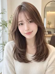 オイルカラー➕カット➕炭酸プチヘッドスパ✨艶、手触り抜群のカラーです♡