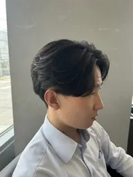 メンズカット＋曲がる縮毛矯正