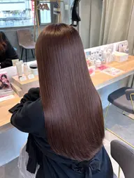 【前髪】髪質改善ストレート✨