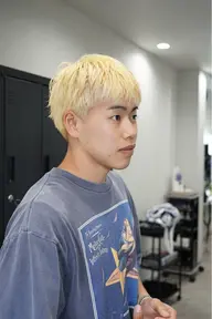men’s cut＆w color