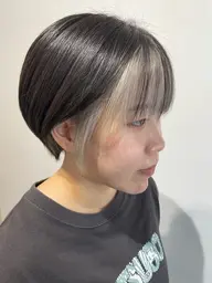✨期間限定✨インスタ映え!カット×イヤリングカラー×全体カラー×ダメージケア付き✨