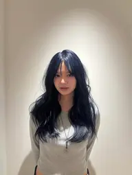 【寒色カラー🫐】残り2枠✨髪質改善カラー+シャンプー+トリートメント