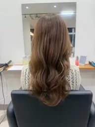 ロングカット💇♀️➕ワンカラー🍇➕Aujua4ステップトリートメント🫧
