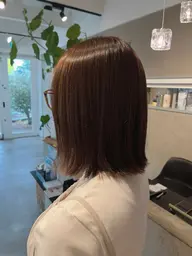 ブリーチなしリタッチカラー(白髪染め、白髪ぼかし)