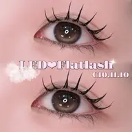 《当日限定⭐️》💎LEDフラットラッシュ100本💎オフ無料⟡.·