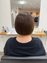 ボブカット💇♀️➕ワンカラー🍇➕2ステップトリートメント🫧