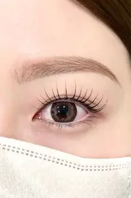 ⭐️美眉スタイリング+マツパ🎀インスタフォローが条件☝🏻(パリジェンヌの場合➕別途550円かかります)