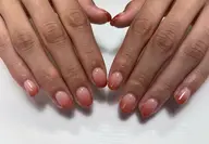 オフ無し🎀カラーグラデーション🌈ベースカラーあり(ベースカラー1色の上からグラデーション)