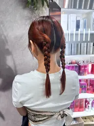 【40%off】ハイトーンカラー＋ヘアアレンジ💝