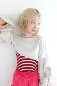 カット+フルカラー※ブリーチなしのワンメイクカラーになります。