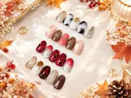 秋🍂ネイル【定額アートサンプルデザイン】