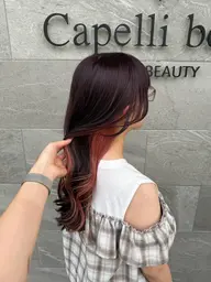 【人気ヘアカラーメニュー】🌸　🌈インナーカラー🌈＋カット✄
