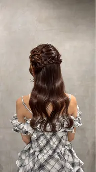 【 平日限定 】360°かわいい🌸ゆるふわヘアアレンジ🎀ご予約は予約リクエストからお願いいたします👶🏻ྀི