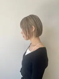 ★モデル様限定★ダブルカラー(ブリーチ有)+トリートメント/¥5000