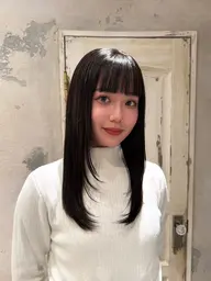 ★前髪ストレート