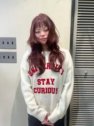 ブリーチなしWカラー⭐(暖色)🍒