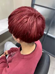 【メンズ90分メニュー】骨格矯正メンズカット＋艶カラー＋2ステップトリートメント
