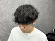 【🍀ケアパーマ🍀】メンズカット+各種パーマ+Aujua 4stepトリートメント