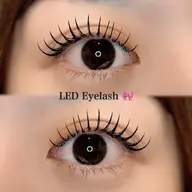 (9月1日〜11日平日限定)LEDフラットエクステ100本¥5000