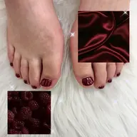 オフ🈶フット👣ワンカラー🤍パラジェル変更可🙆🏻【大宮／パラジェル／長さだし／フィルイン】