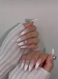 【練習モデル】長さ出し+シンプルデザイン♡